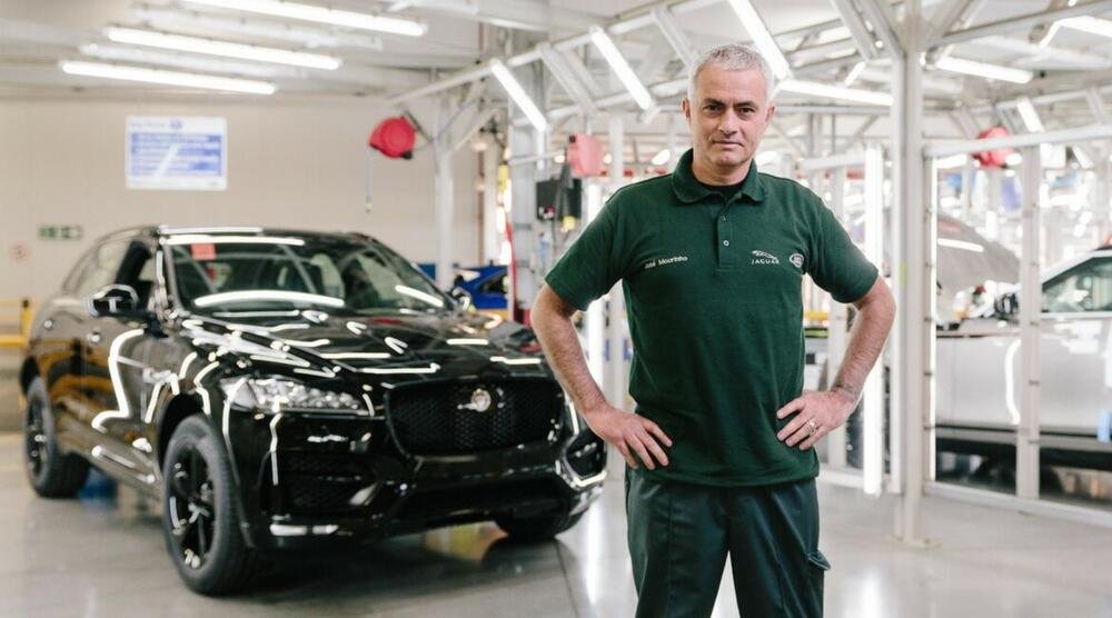 Jos&eacute; Mourinho ambassador Jaguar