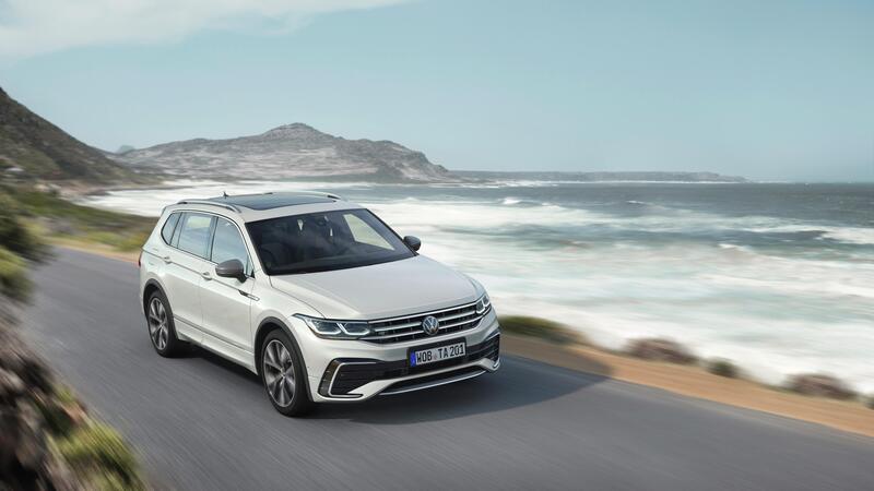 La nuova Tiguan Allspace 2021: termica con 7 posti e il 4x4