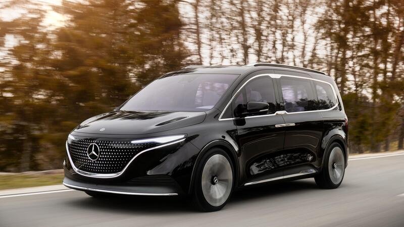 Mercedes EQT, la concept elettrica anticipa una nuova Classe