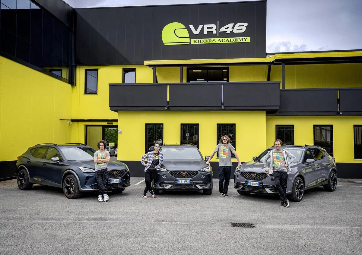 La VR46 firma un accordo triennale con Cupra: arriva a Tavullia una flotta di Formentor VZ da 310CV