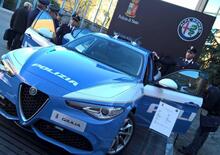 L’Alfa Romeo Giulia (che scorta il Papa e Mattarella) sarà al Giro d’Italia con la Polizia di Stato