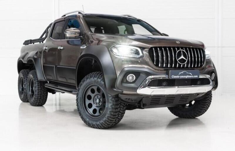 Mercedes-Benz Classe X a 6 ruote, il pick-up senza mezzi termini con 285 CV