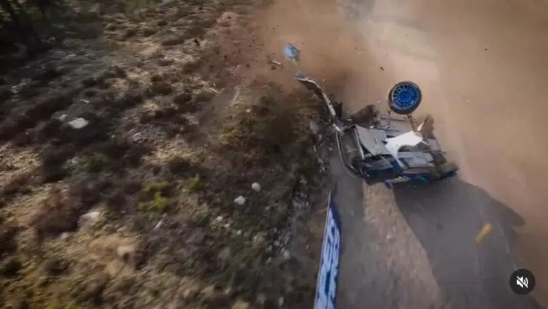 L'assurdo incidente di Lars Andersson al RallyX Nordic [VIDEO]