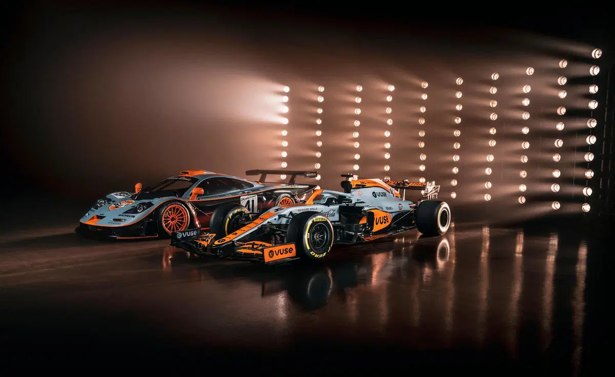 Formula 1: McLaren, a Montecarlo con l'iconica livrea Gulf (12)