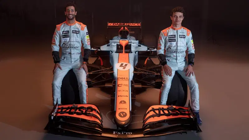 Formula 1: McLaren, a Montecarlo con l'iconica livrea Gulf
