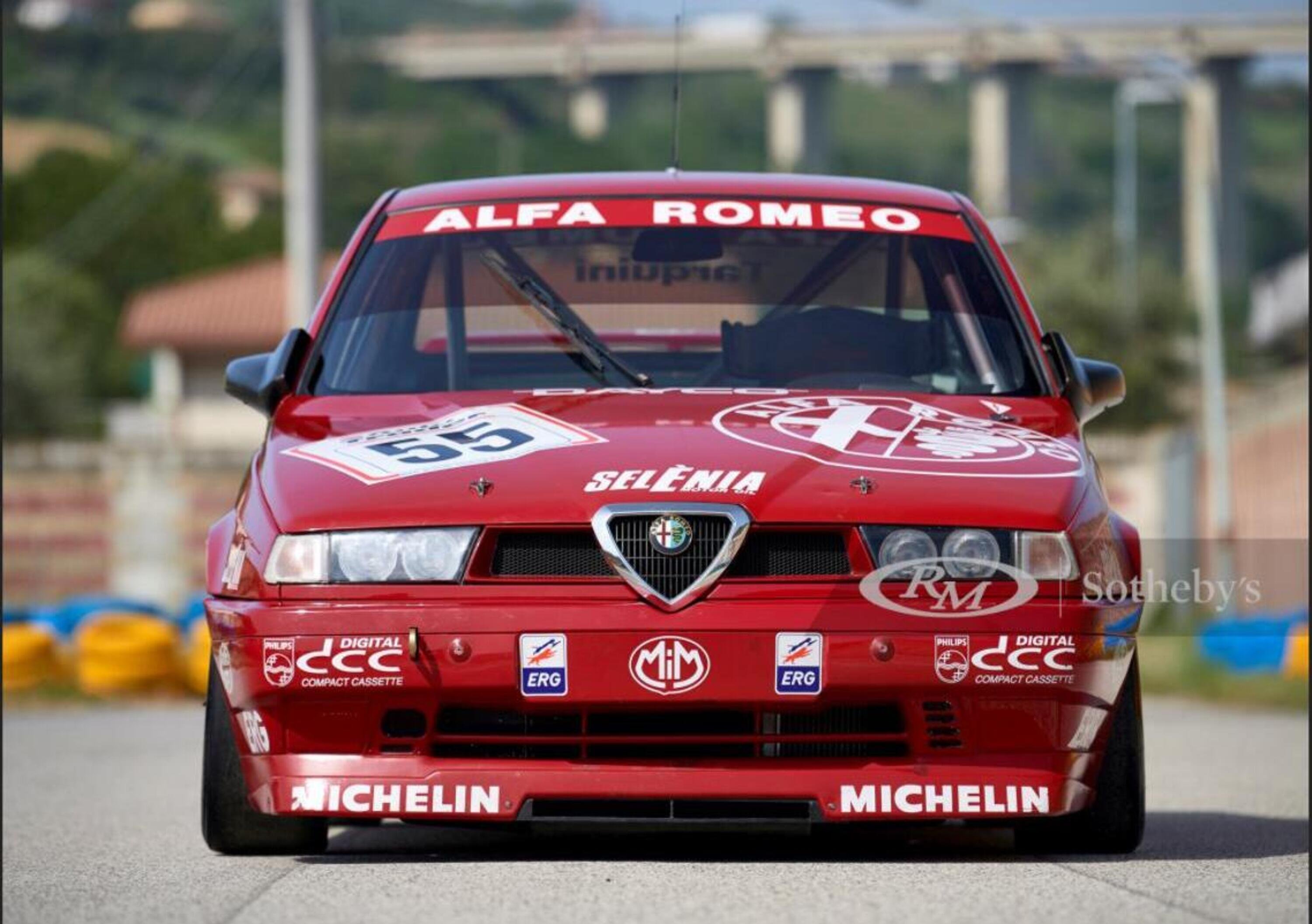 Alfa Romeo, all&#039;asta la 155 con cui Tarquini fu campione nel BTCC