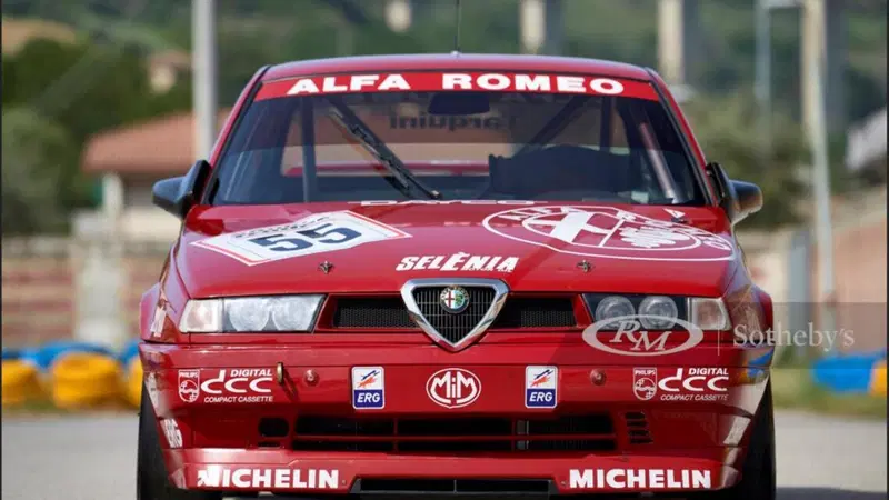 Alfa Romeo, all'asta la 155 con cui Tarquini fu campione nel BTCC