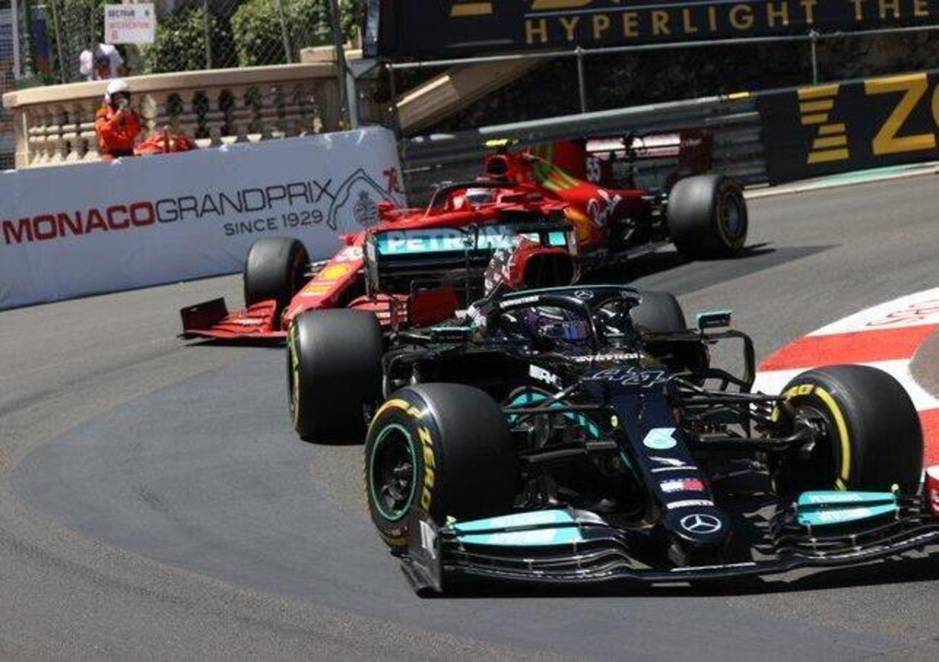 Formula 1, Hamilton: &quot;Le Ferrari sono davvero forti&quot;
