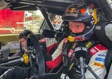 WRC21. Rally Portogallo. Affresco di Evans su sfondo Toyota