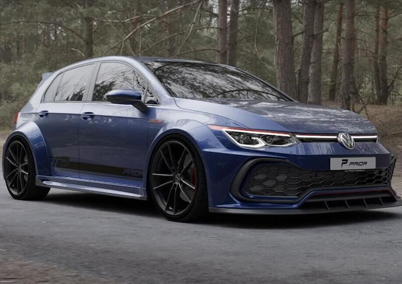 Volkswagen Golf 8 GTI, ancora pi&ugrave; aggressiva con i ritocchi di Prior Design