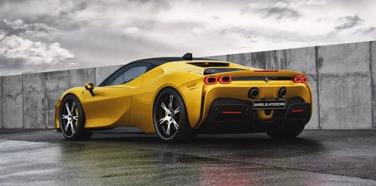 Ma chi non la farebbe. Modifica con Kit tedesco alla Ferrari SF90 Stradale [1.118CV e cerchio 22 da imperatore] (2)