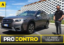 Subaru Outback, PRO e CONTRO | La pagella e tutti i numeri della prova strumentale