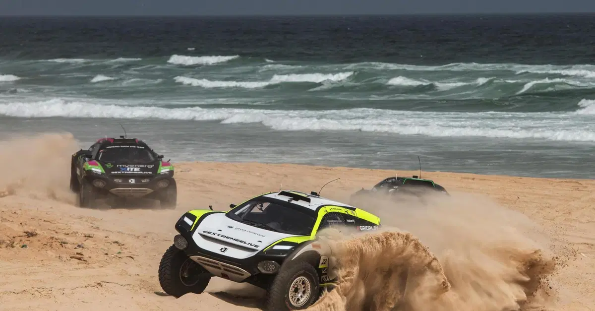 Extreme E. Ocean X Prix. Ancora Taylor e Kristoffersson, Rosberg X Racing