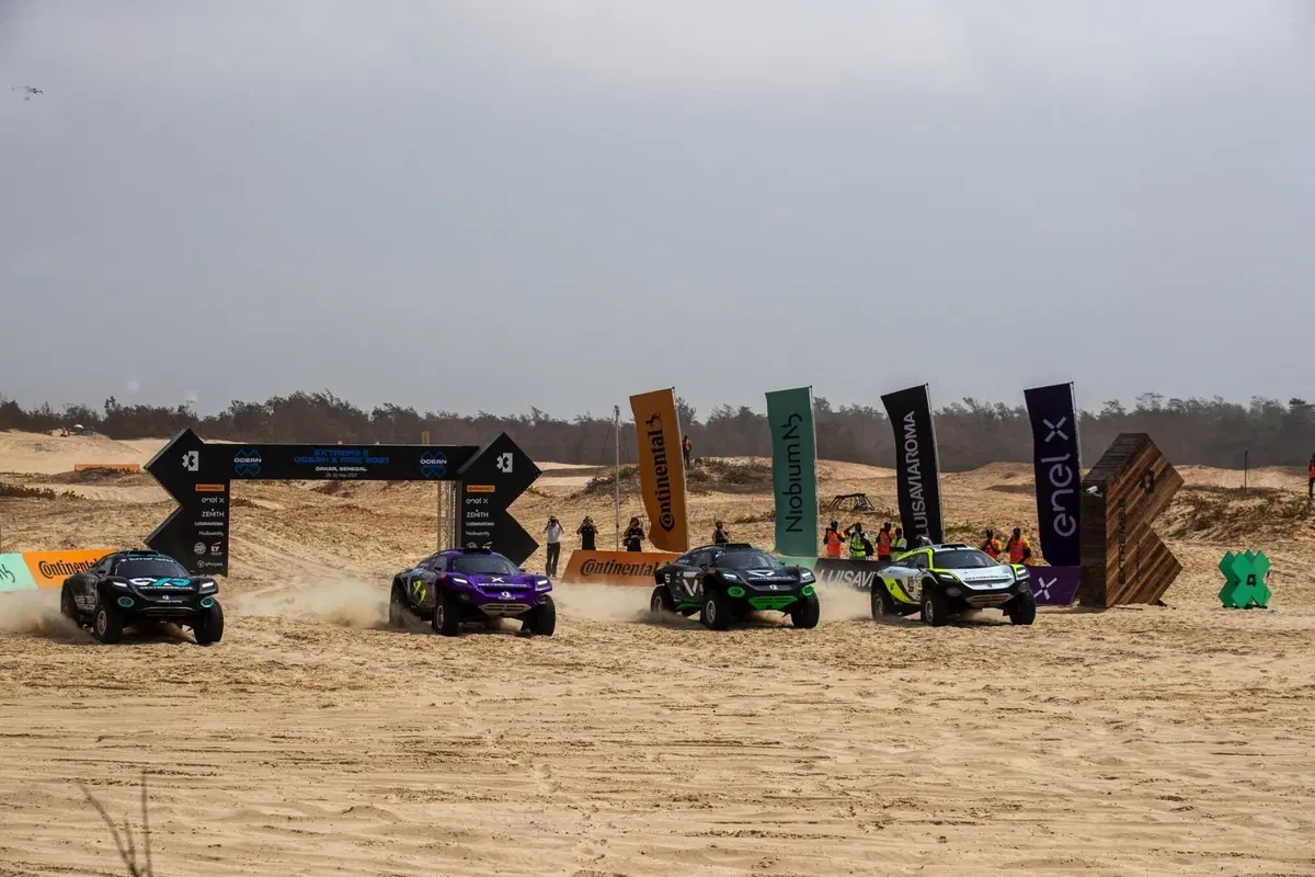 Extreme E. Ocean X Prix. Ancora Taylor e Kristoffersson, Rosberg X Racing (2)