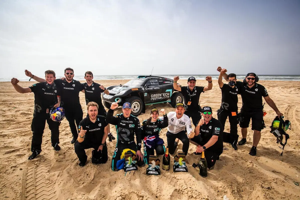Extreme E. Ocean X Prix. Ancora Taylor e Kristoffersson, Rosberg X Racing (5)
