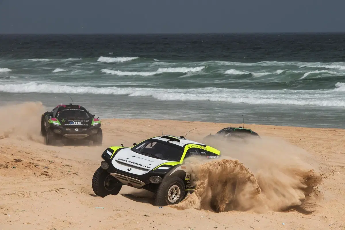 Extreme E. Ocean X Prix. Ancora Taylor e Kristoffersson, Rosberg X Racing (6)