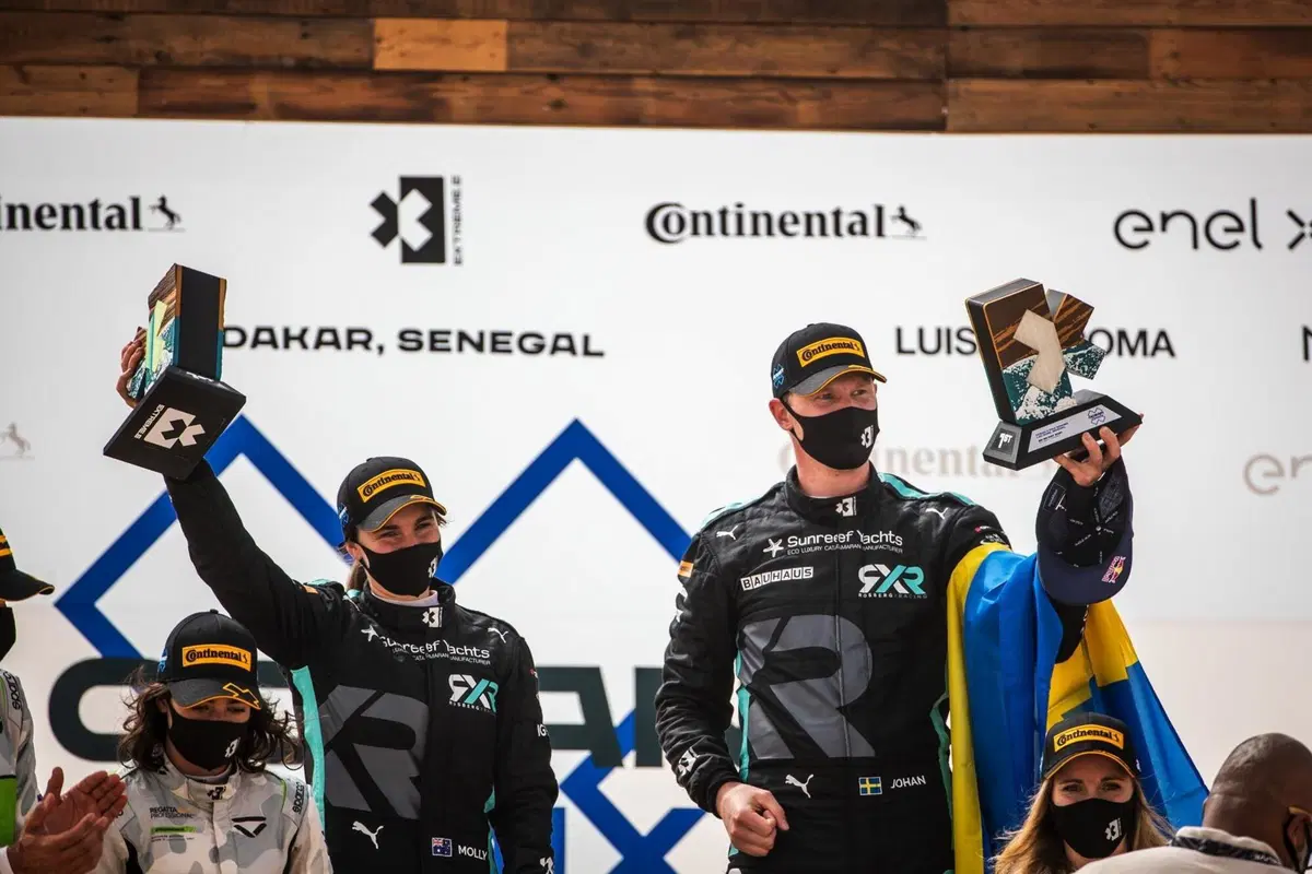 Extreme E. Ocean X Prix. Ancora Taylor e Kristoffersson, Rosberg X Racing (8)