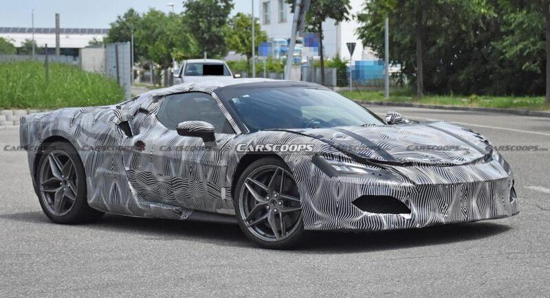 Manca poco, Ecco la prima Ferrari ibrida V6 nei test pre-serie [che bel c...!]