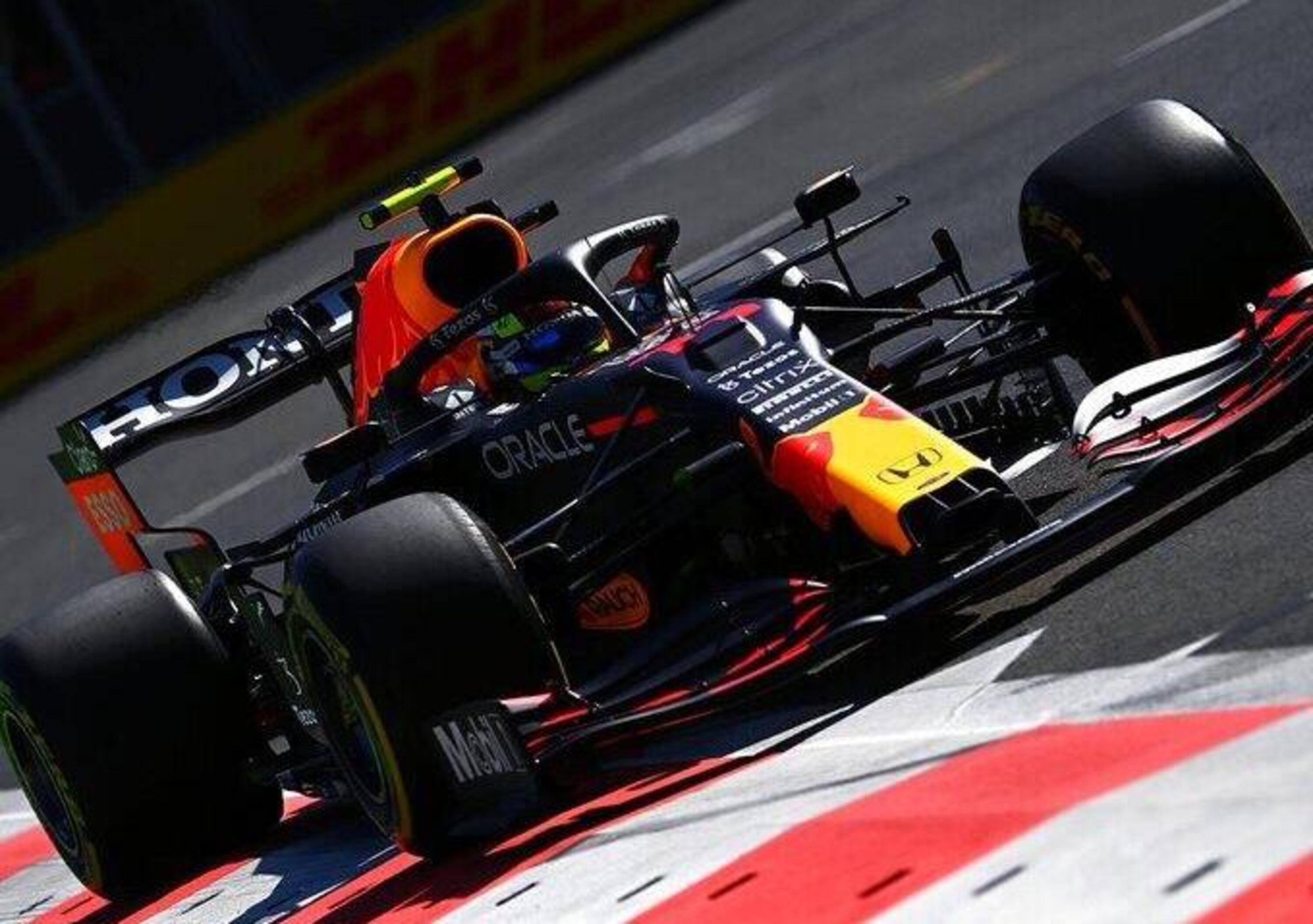 F1, GP Azerbaijan 2021, FP2: Perez al top