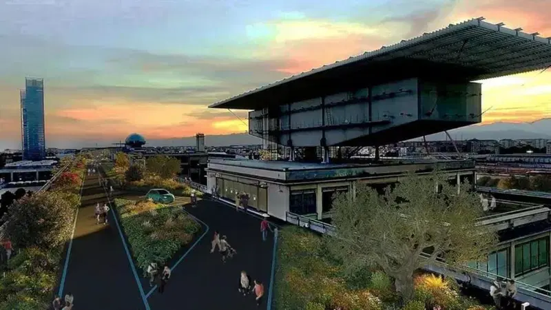 Stellantis, Tutte le Fiat solo elettriche entro 2030 e al Lingotto solo alberi [al posto dell'asfalto]