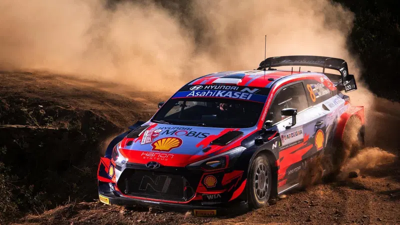 WRC21. RIS 2021. Granito Prezioso, Percussione Tanak