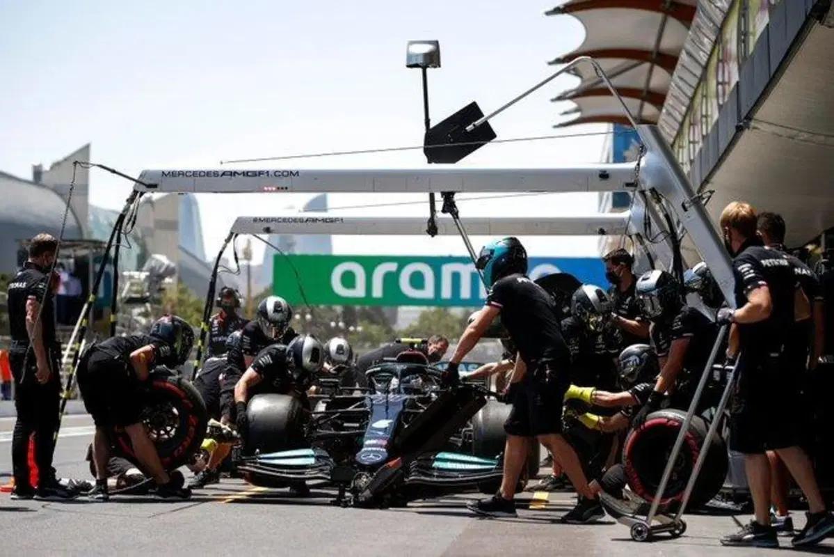 F1, GP Azerbaijan 2021, FP3: Gasly al top  (7)