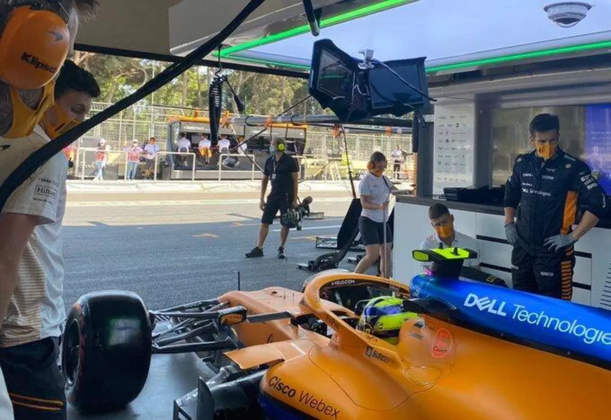 F1, GP Azerbaijan 2021, FP3: Gasly al top  (25)