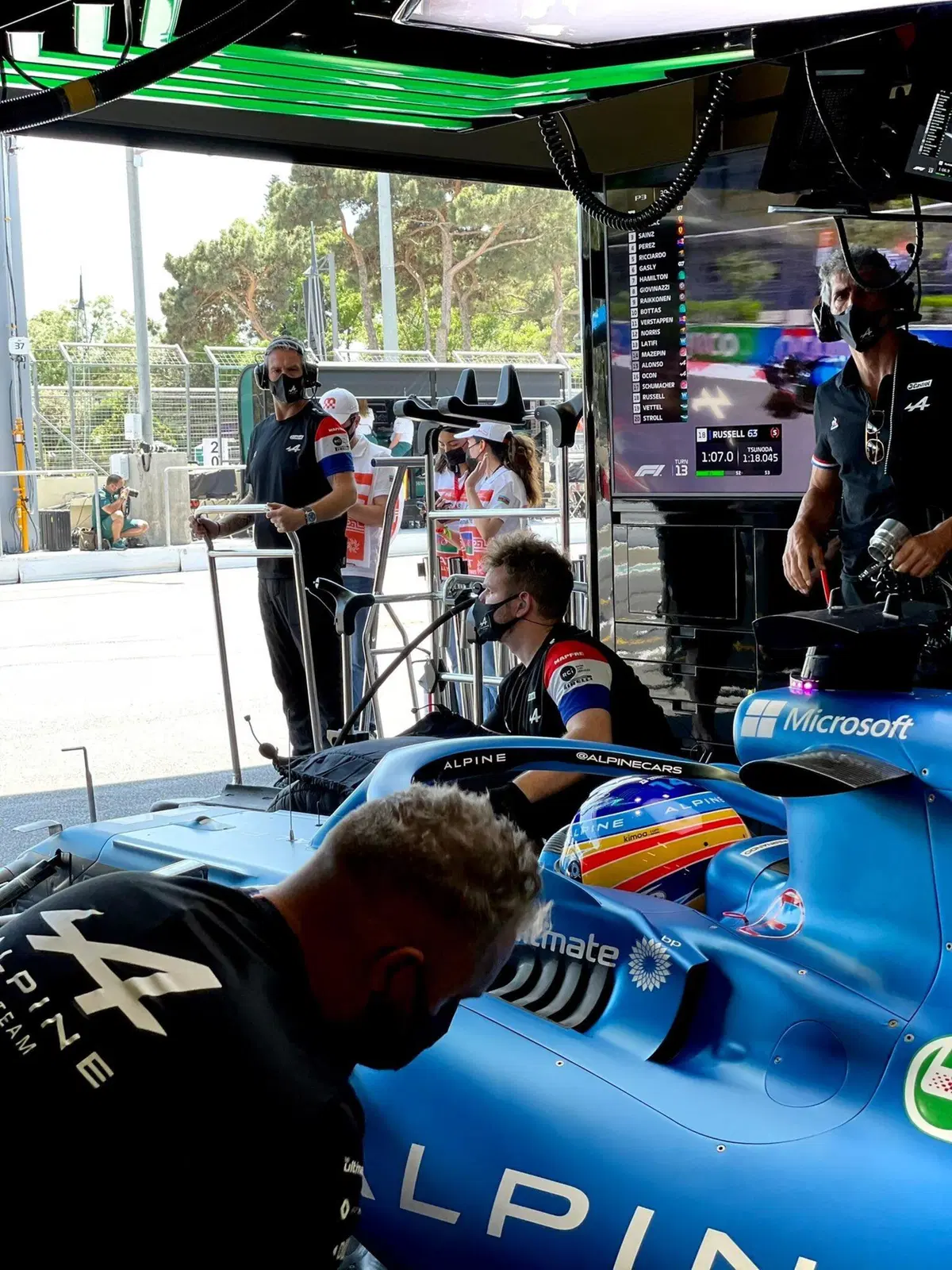 F1, GP Azerbaijan 2021, FP3: Gasly al top  (31)