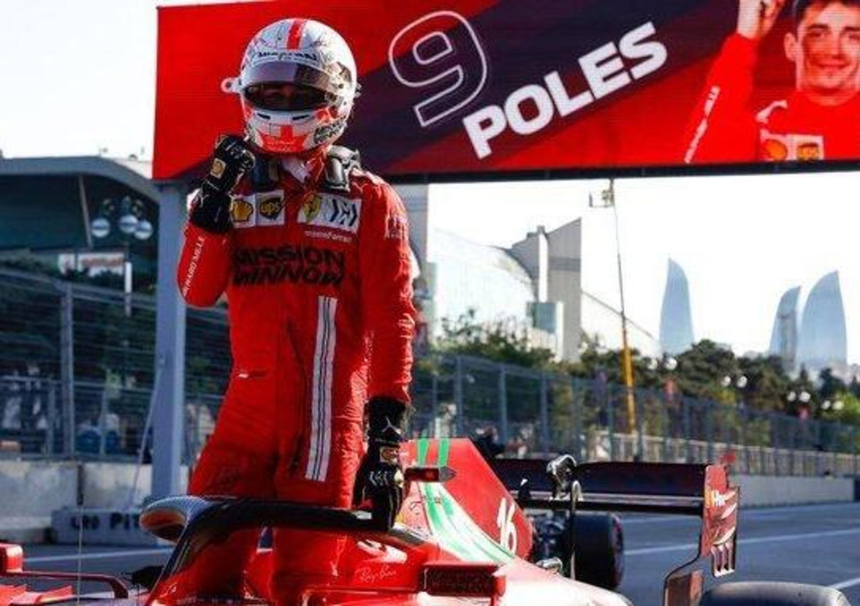 F1, GP Azerbaijan 2021: pole per Leclerc