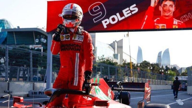 F1, GP Azerbaijan 2021: pole per Leclerc