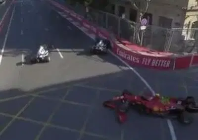 F1, GP Azerbaijan 2021: Sainz in testa coda per evitare Tsunoda