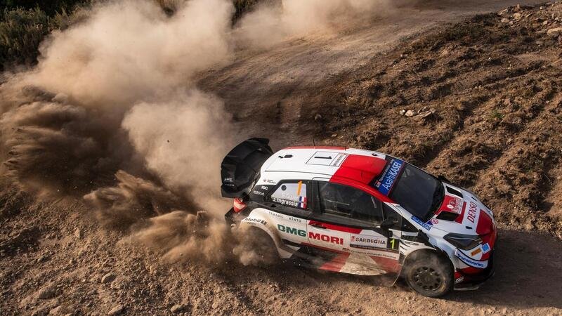 WRC 2021. Ogier Vince il Rally Italia Sardegna. Toyota in fuga