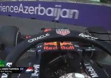 F1, GP Azerbaijan 2021: Verstappen a muro