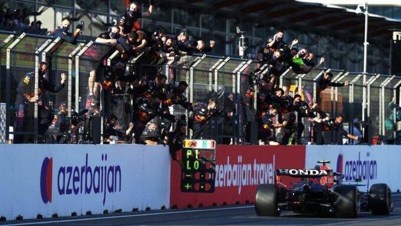 F1, GP Azerbaijan 2021: vince Perez