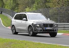 BMW X7 restyling, le foto spia 