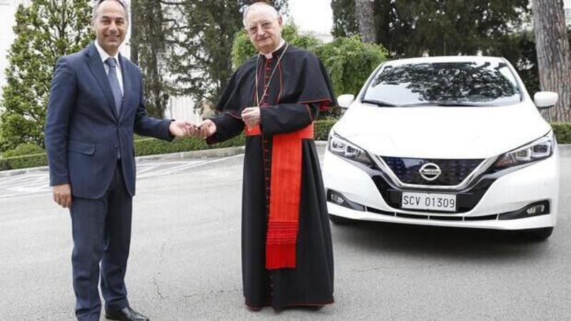 Vaticano a emissioni zero entro il 2050. Si parte con una Nissan Leaf elettrica 