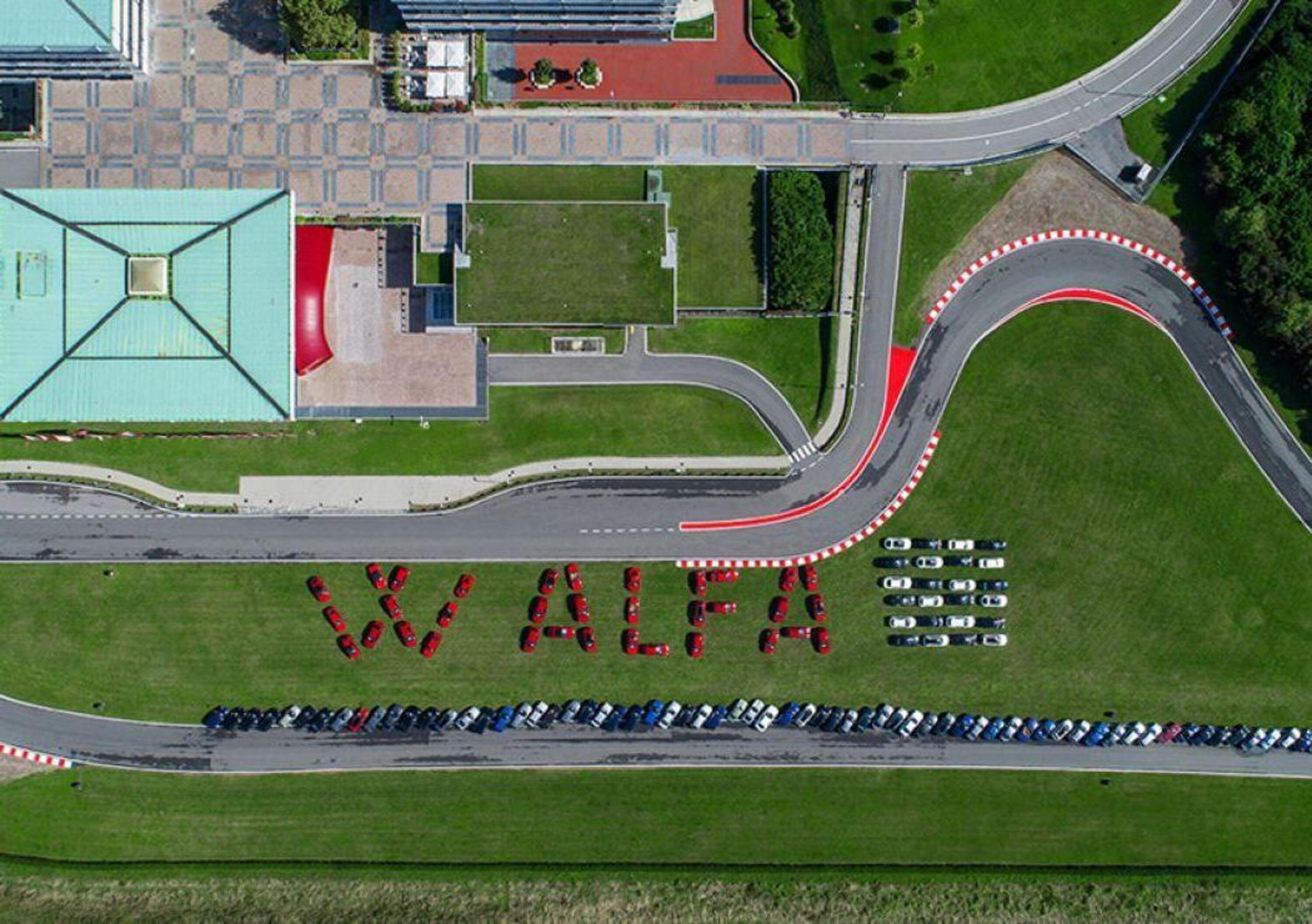 Alfa Romeo festeggia 111 anni insieme ai suoi appassionati