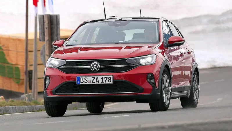 Volkswagen Taigo, le foto spia