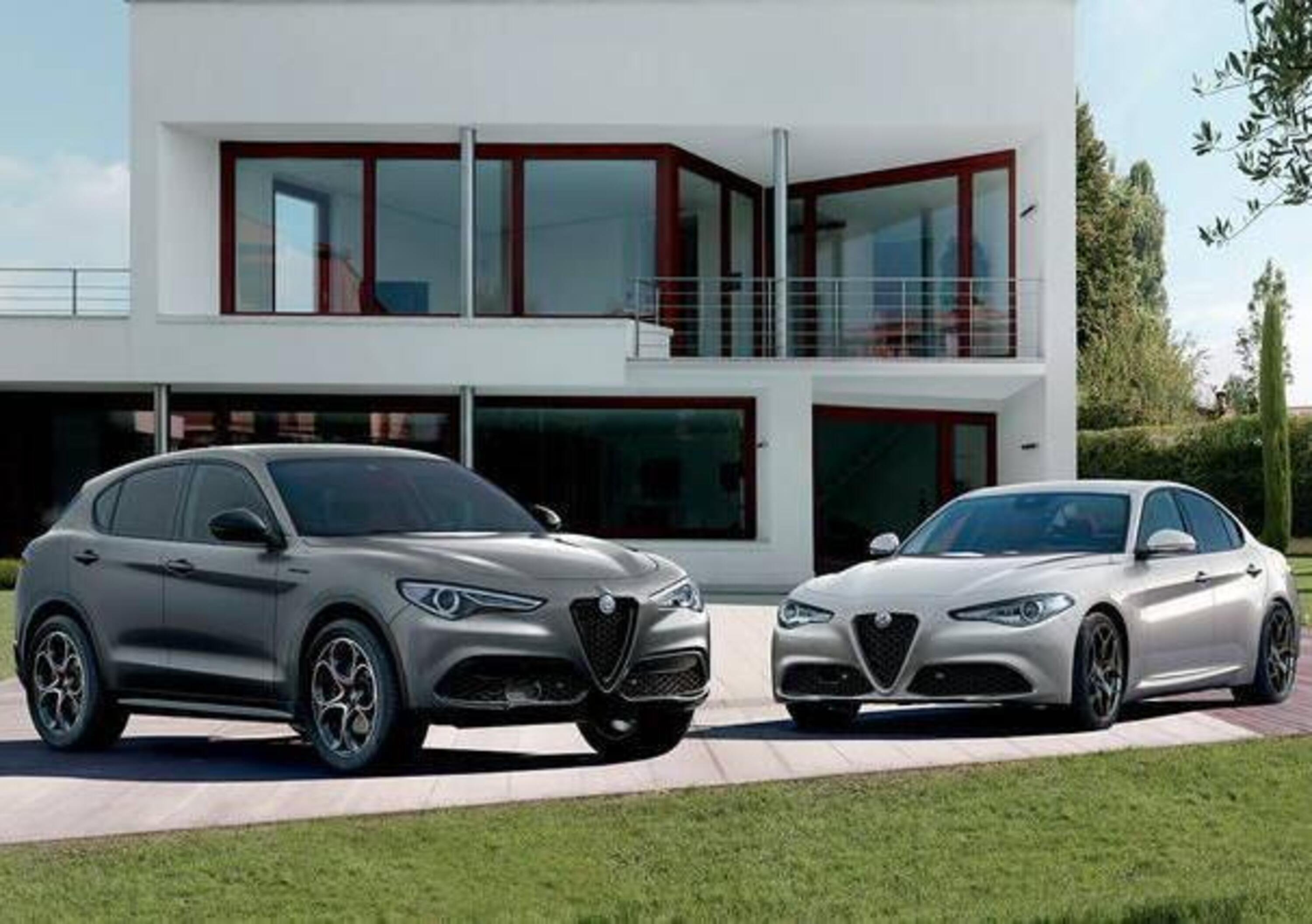 Alfa Romeo Giulia e Stelvio, arriva la Web Edition