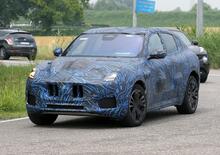 Maserati Grecale, le foto spia del SUV del Tridente 