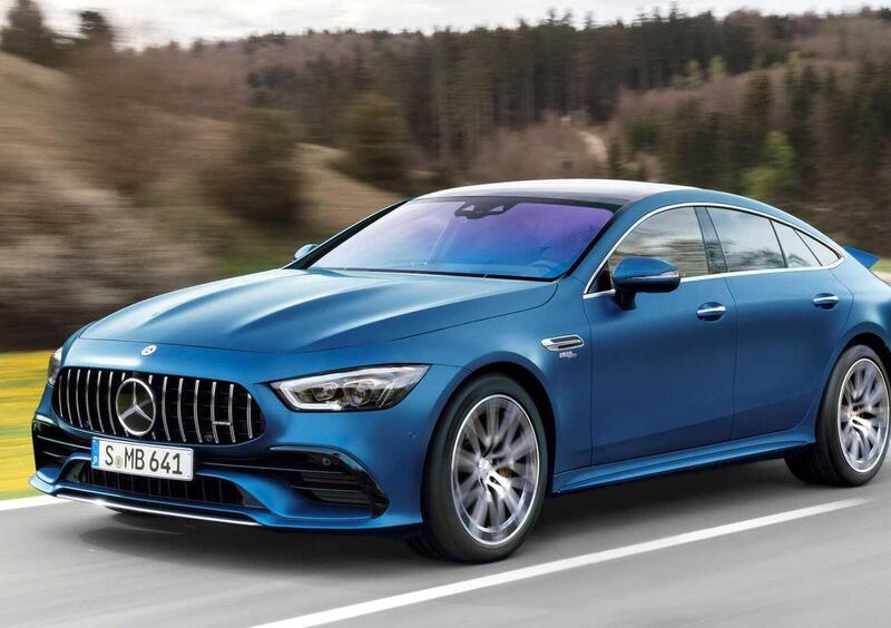 Nuova Mercedes GT Coup&eacute;4 restyling, potenza di fuoco personalizzata