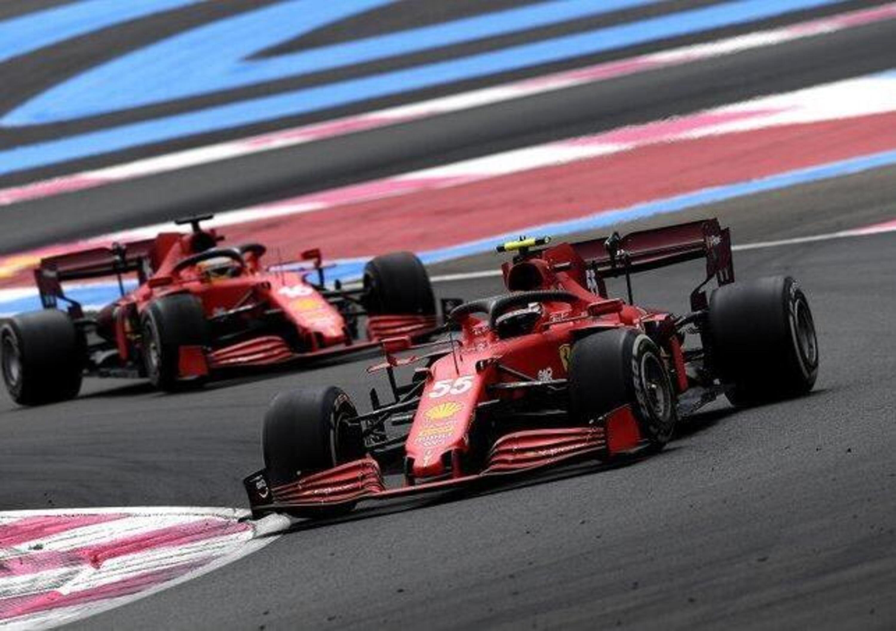 F1, Sainz e Leclerc delusi dal passo indietro della Ferrari