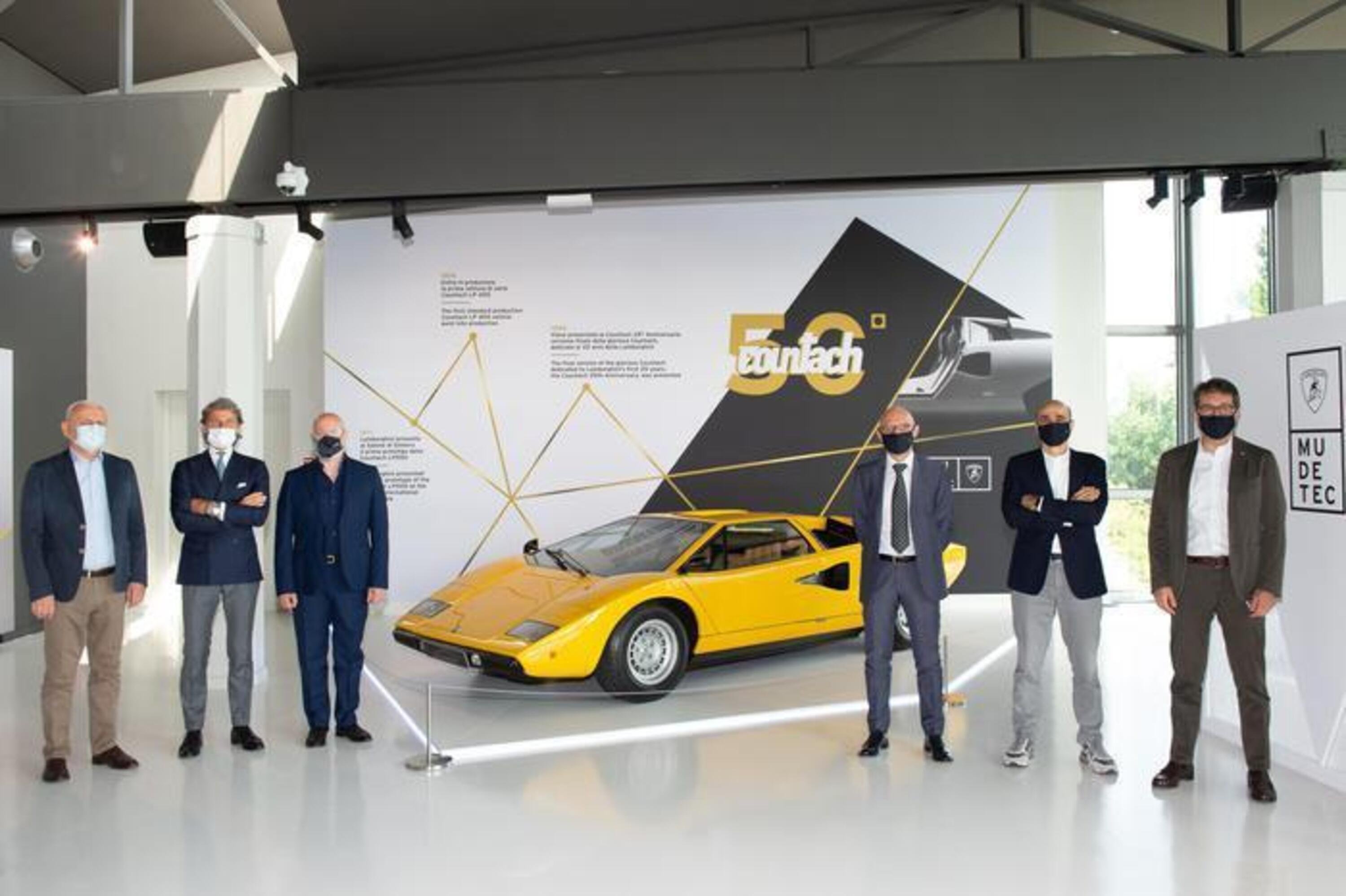 Lamborghini, Bonaccini in visita a Sant&#039;Agata Bolognese