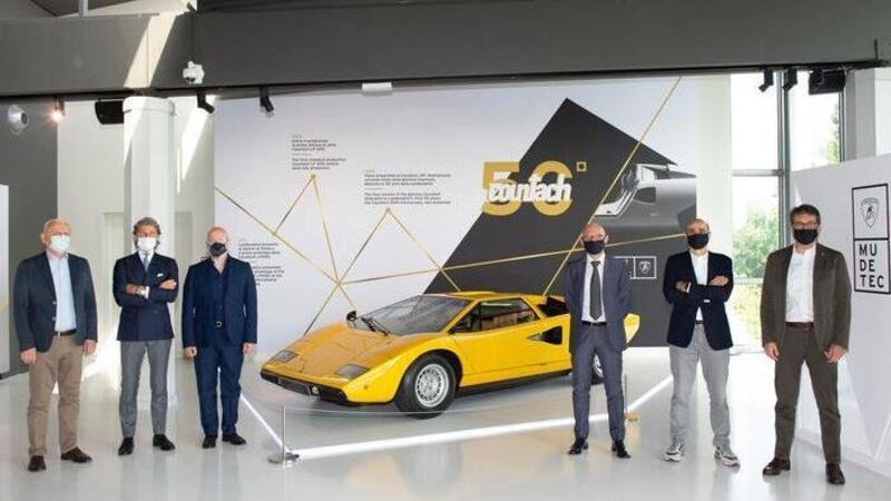 Lamborghini, Bonaccini in visita a Sant&#039;Agata Bolognese
