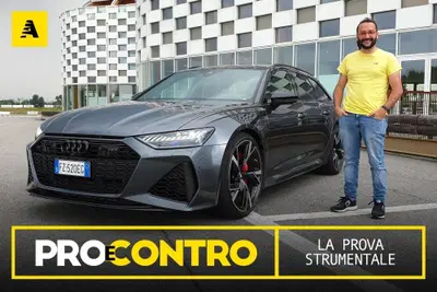 Audi RS6 Avant, PRO e CONTRO | La pagella e tutti i numeri della prova strumentale