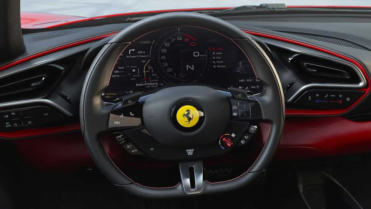 Ferrari 296 GTB, la prima V6 stradale del Cavallino è una PHEV da 830 CV (10)