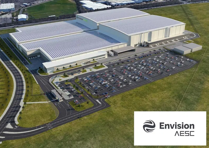 La gigafactory dove saranno realizzate le batterie all'interno del progetto EV36Zero