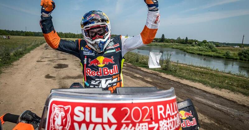 Silk Way Rally 2021. Vincono Walkner, KTM, e Chicherit, Buggy CR6