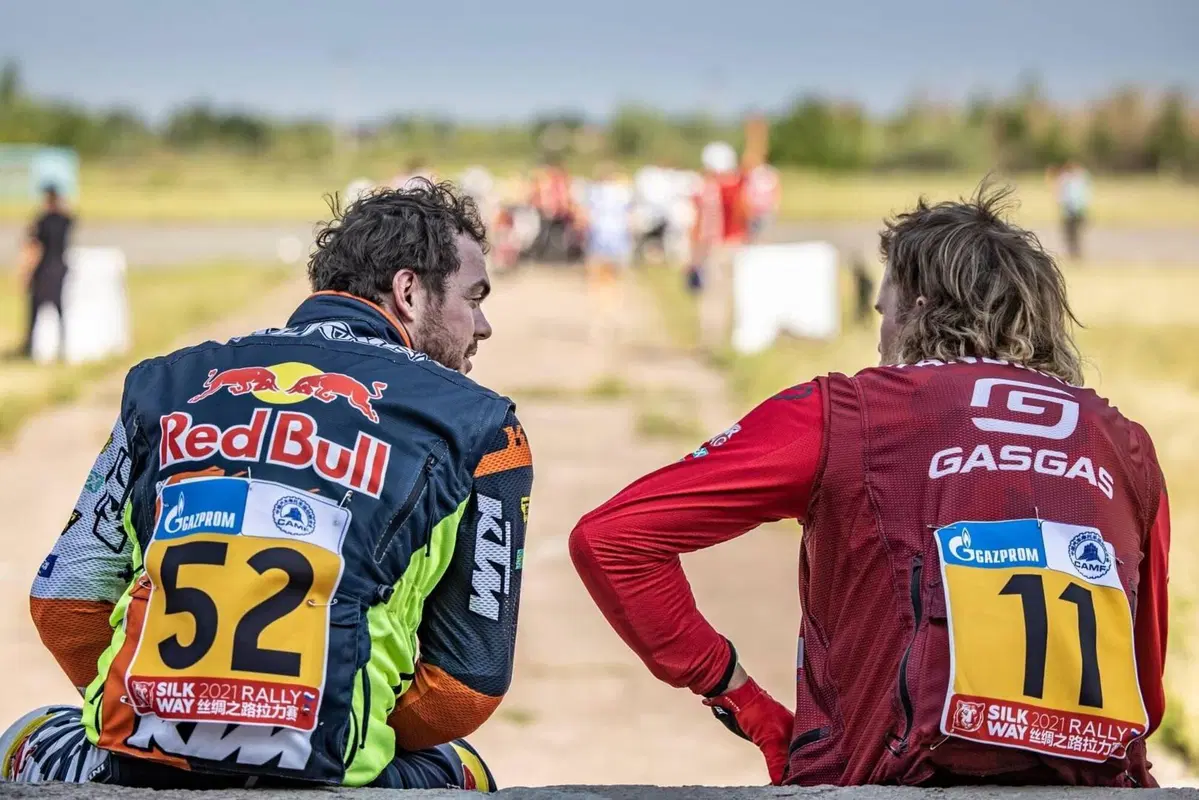 Silk Way Rally 21. Vincono Walkner, KTM, e Chicherit, Buggy CR6 (12)