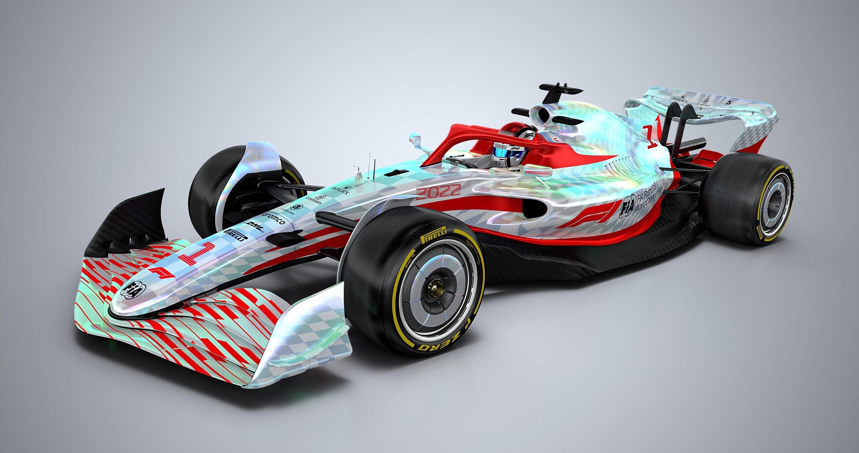 Formula 1: ecco come saranno le monoposto per la stagione 2022